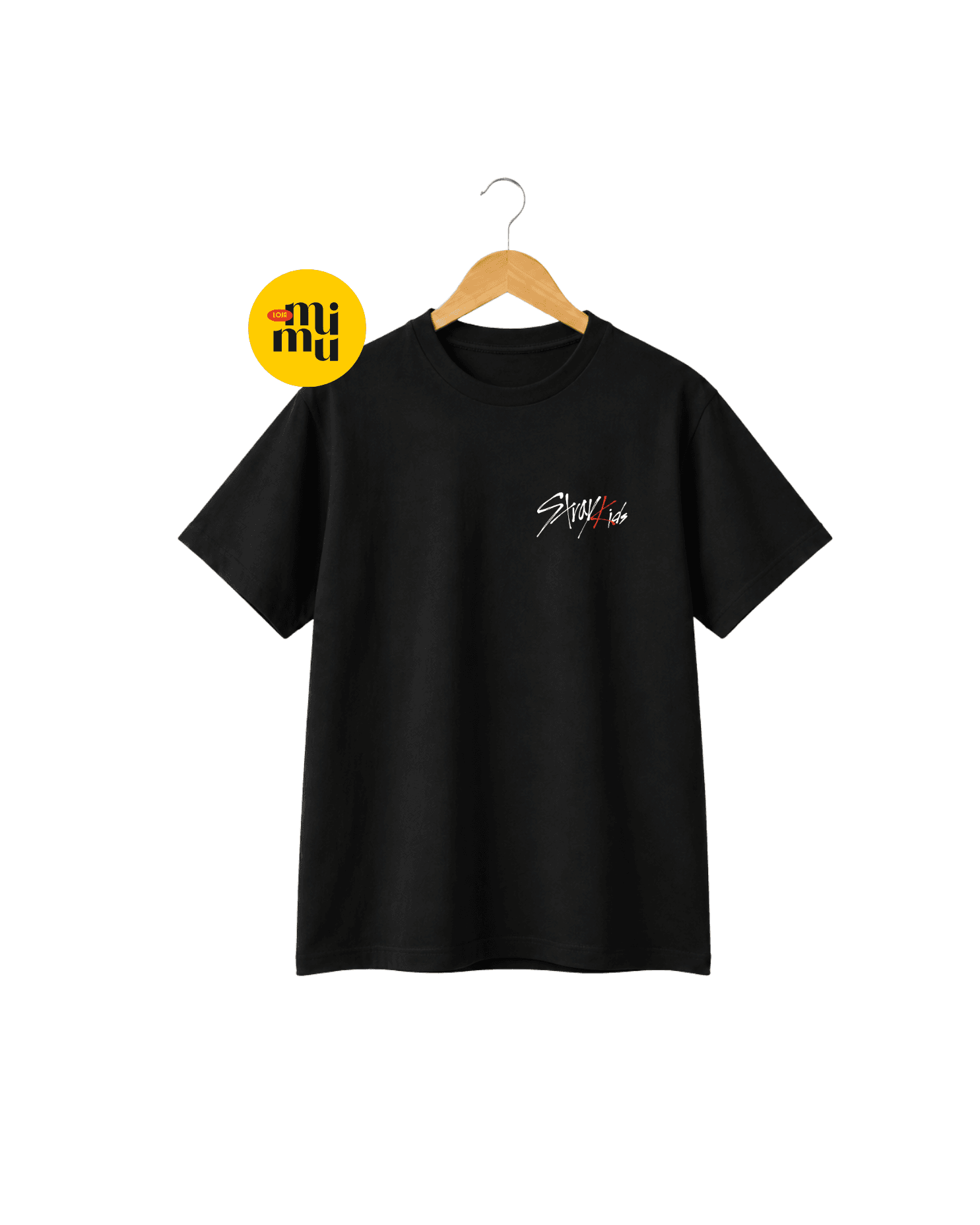 Camisa Stray Kids - Logo Peito